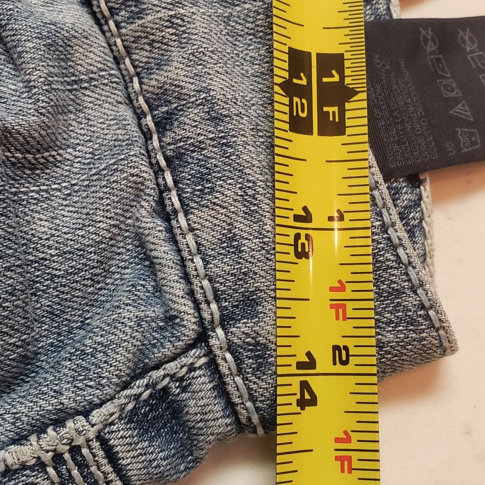 Tommy Hilfiger Cropped wide leg Jeans size 4 American Hope Rise mid‎ wash blue - Picture 5 of 10